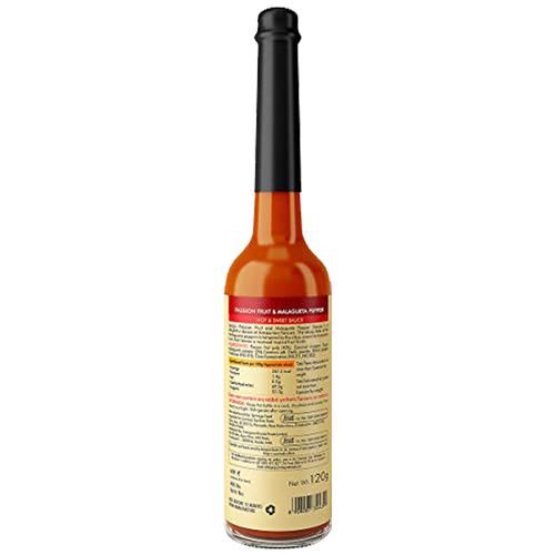 Sprig Passion Fruit & Malagueta Pepper Hot & Sweet Sauce -Condiment With Amazonian Flavors, 120 g-2.webp